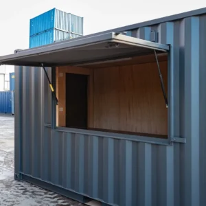 20ft Customised Container Kiosk – Fully Converted
